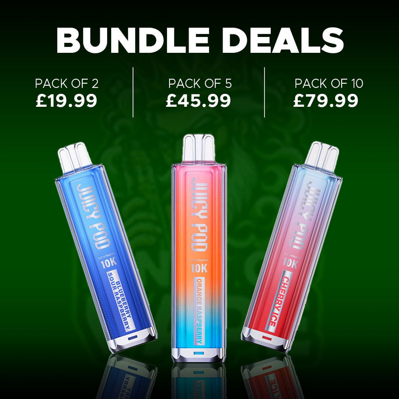 Bundle Deals Juicy Pod Novamax 10K Prefilled pod kit