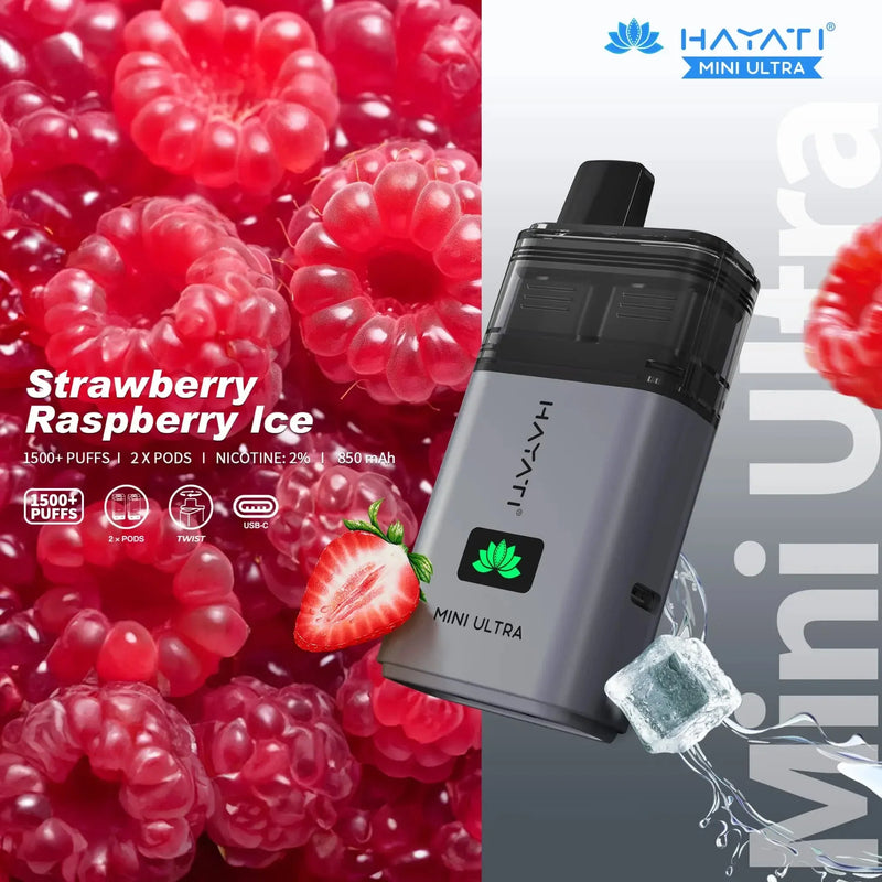 Hayati Mini Ultra 1500 Puffs Prefilled Pod Vape