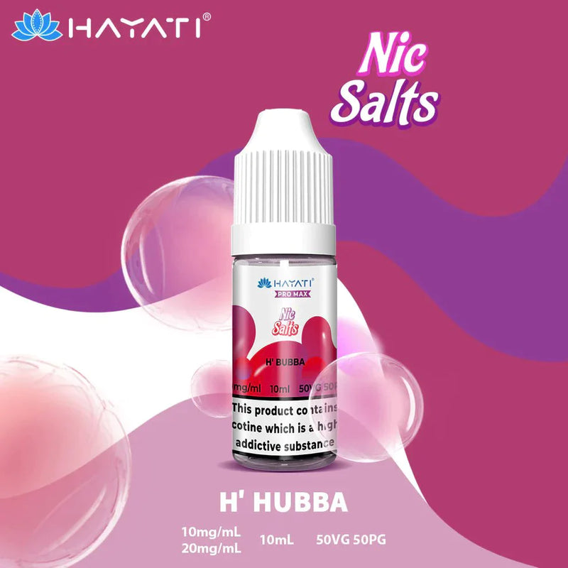 Hayati Pro Max Nic Salt E-Liquids