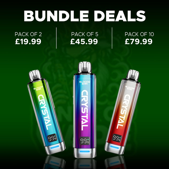 Bundle Offer Bloody Bar Crystal 10000