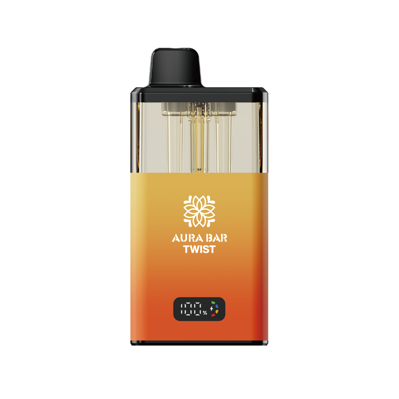 Aura Bar Twist 40k, 40000 Puffs Prefilled Vape Kit by Crystal Prime Rainbow Prime Special