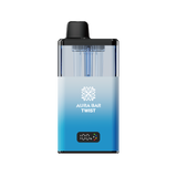 Aura Bar Twist 40k, 40000 Puffs Prefilled Vape Kit by Crystal Prime Blue Edition