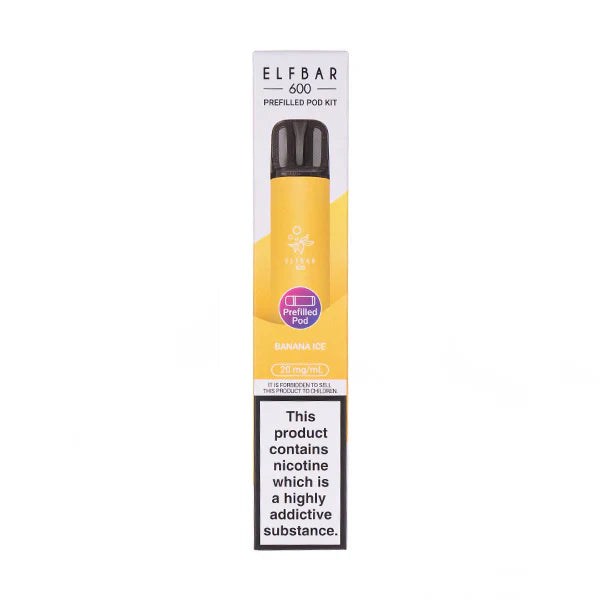 Elfbar 600 Prefilled Pod Kit Banana Ice