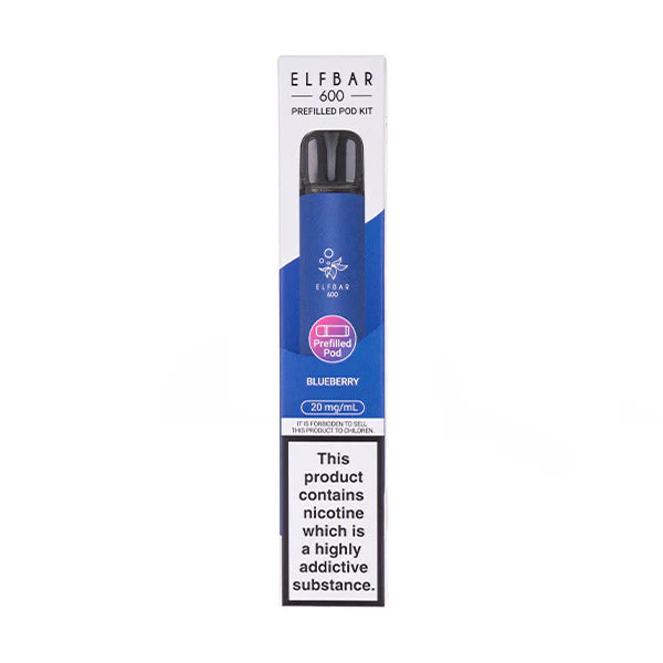 Elfbar 600 Prefilled Pod Kit Blueberry