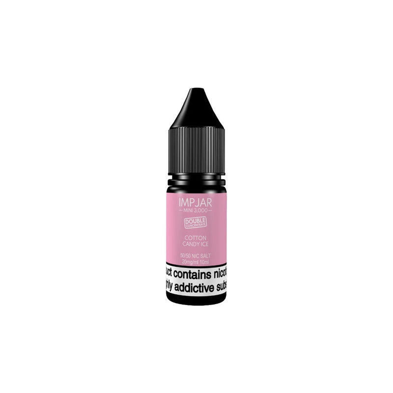 20mg Imp Jar Mini 3000 Double Concentrate 10ml Nic Salt (50VG/50PG)