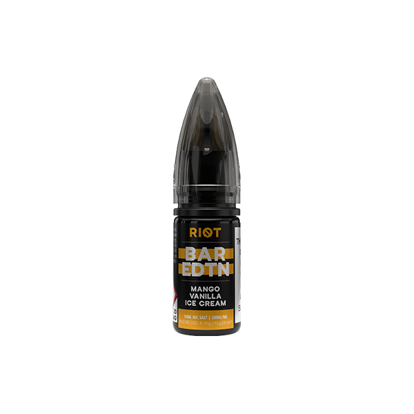 10mg Riot E-liquid BAR EDTN 10ml Nic Salts (50VG/50PG)