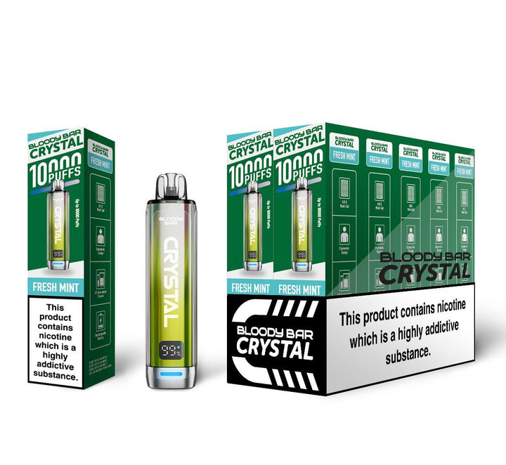 Bloody Bar Crystal 10000 Fresh Mint