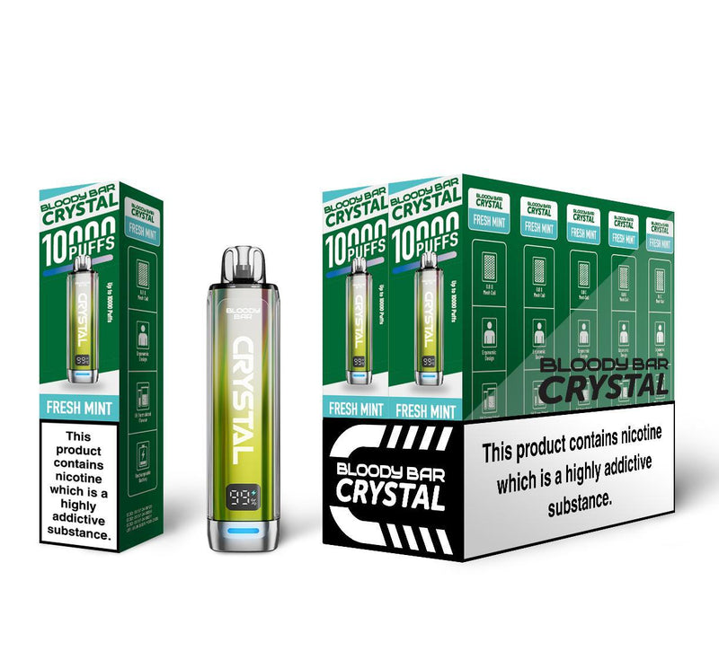Bloody Bar Crystal 10000 Fresh Mint