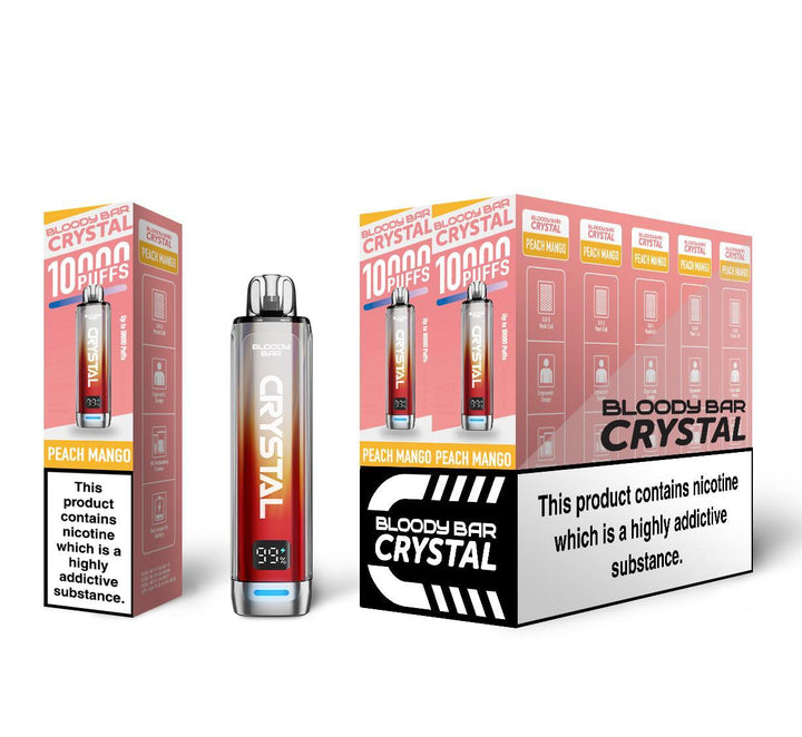 Bloody Bar Crystal 10000 Peach Mango