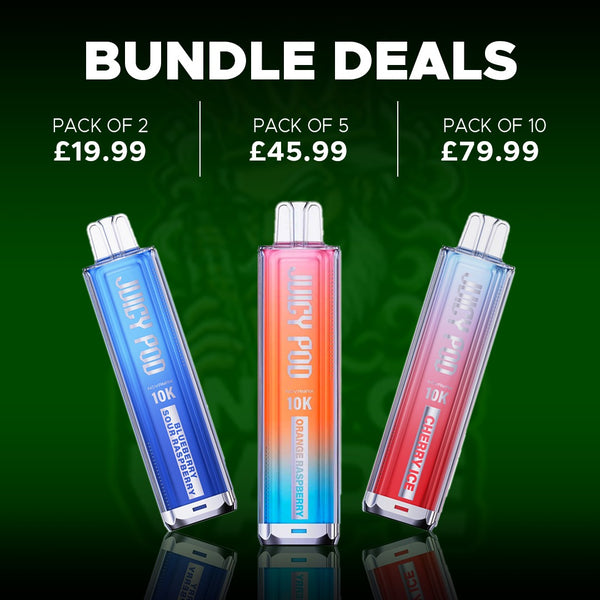 Bundle Deals Juicy Pod Novamax 10K Prefilled pod kit