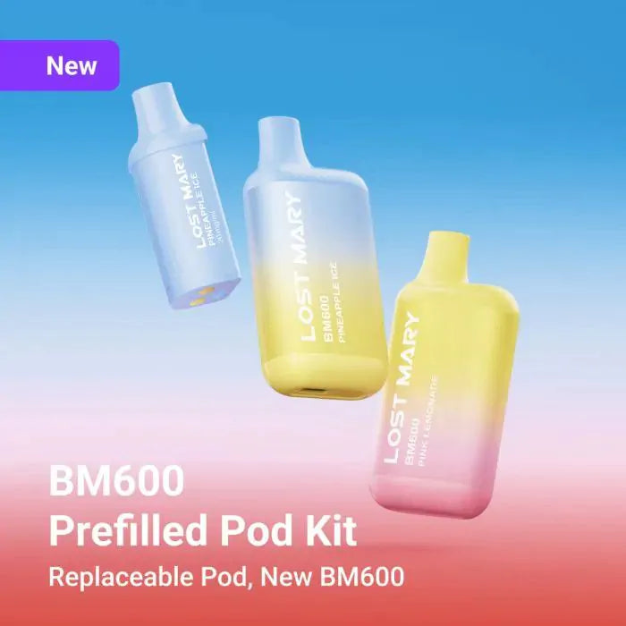Lost Mary BM600 Prefilled Pod details