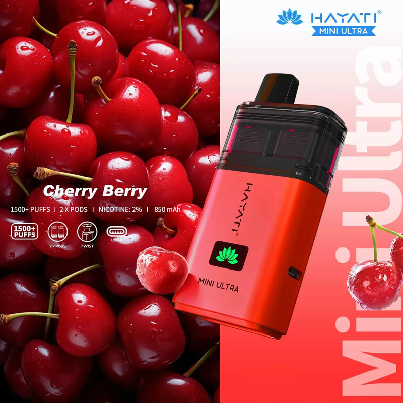 Hayati Mini Ultra 1500 Puffs Prefilled Pod Vape
