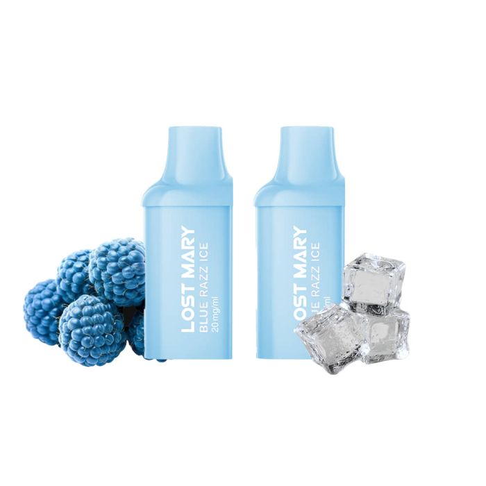 Lost Mary BM600 Prefilled Pod Blue Razz Ice