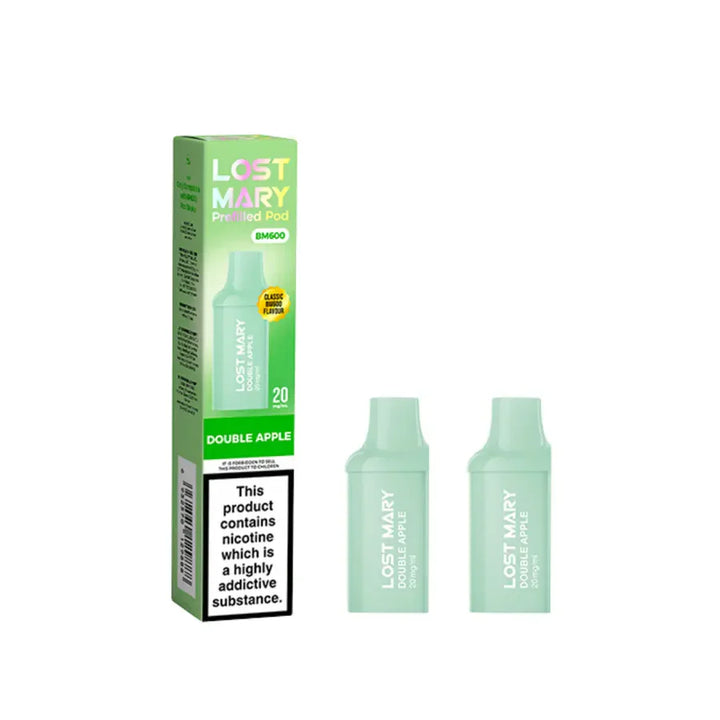 Lost Mary BM600 Prefilled Replacement Pods Double Apple