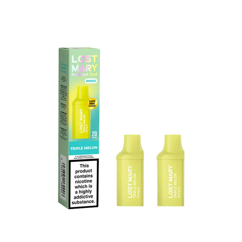 Lost Mary BM600 Prefilled Replacement Pods Triple Melon