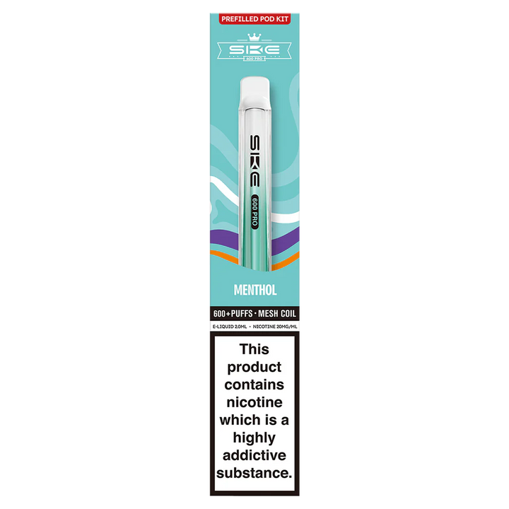 SKE 600 Prefilled pods Menthol