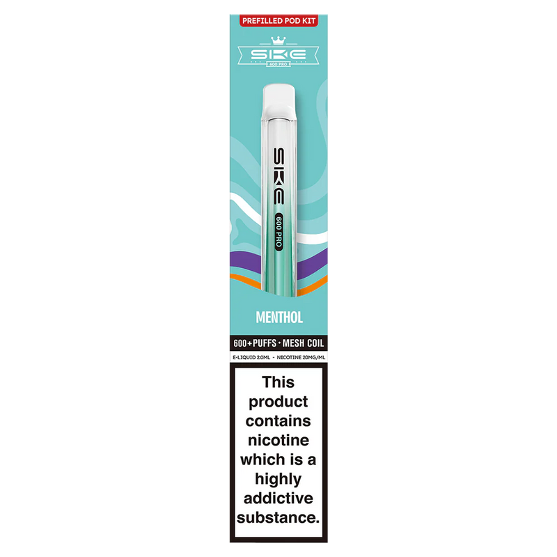 SKE 600 Prefilled pods Menthol