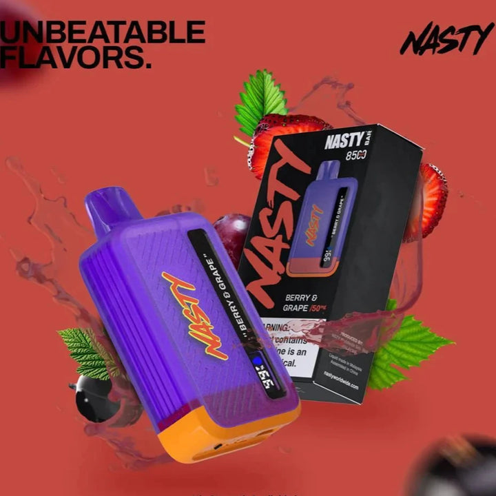 Nasty Bar 8500 Berry & Grape