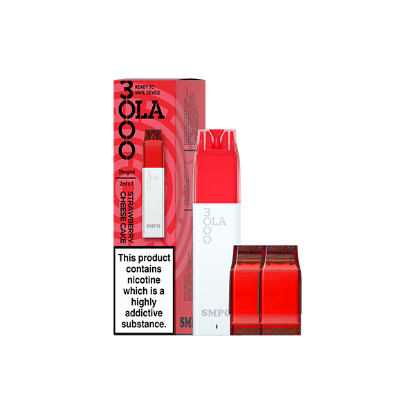 20mg SMPO Ola 3000 Prefilled Pod Vape Kit - 2ml