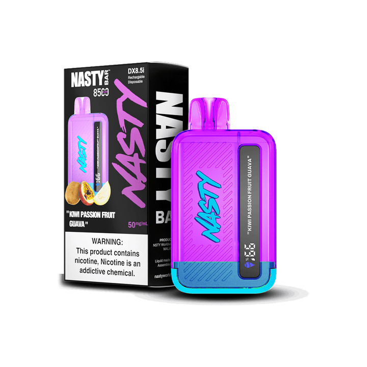 Nasty Bar 8500 Puffs Disposable Vape Kiwi Passion Fruit Guava