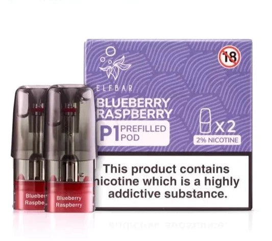 Elf Bar Mate P1 Prefilled Replacement Pods -2% Nic Salt